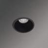 Spot GU10 50W 2700K Rond profond Noir IP20