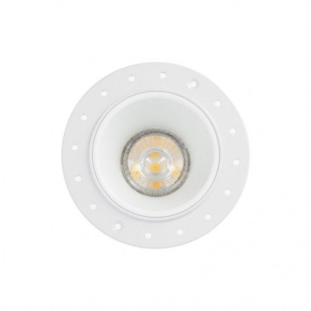 Spot encastré GU10 50W 2700K Rond 3 colleretes
