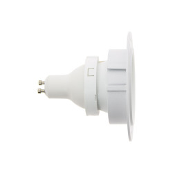 Spot encastré GU10 50W 2700K Rond 3 colleretes