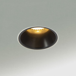 Spot encastré GU10 50W 2700K Rond 3 colleretes
