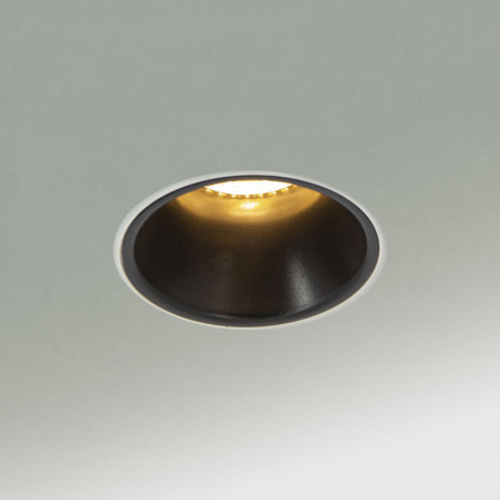 Spot encastré GU10 50W 2700K Rond 3 colleretes
