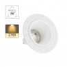 Spot encastré GU10 50W 2700K Rond 3 colleretes