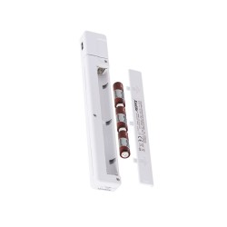 Détecteur d'ouverture de porte à piles (incluses) - Détection de mouvement - 100 lumens - Blanc neutre