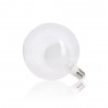 Ampoule LED déco, double verre, forme de globe, culot E27, blanc neutre, forme allongée