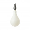 Ampoule LED déco éclairante Poire Opaline au verre lacté, culot E27, 24W cons. (185W eq.), 3200 lumens, lumière blanc neutre