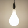 Ampoule LED déco éclairante Poire Opaline au verre lacté, culot E27, 24W cons. (185W eq.), 3200 lumens, lumière blanc neutre
