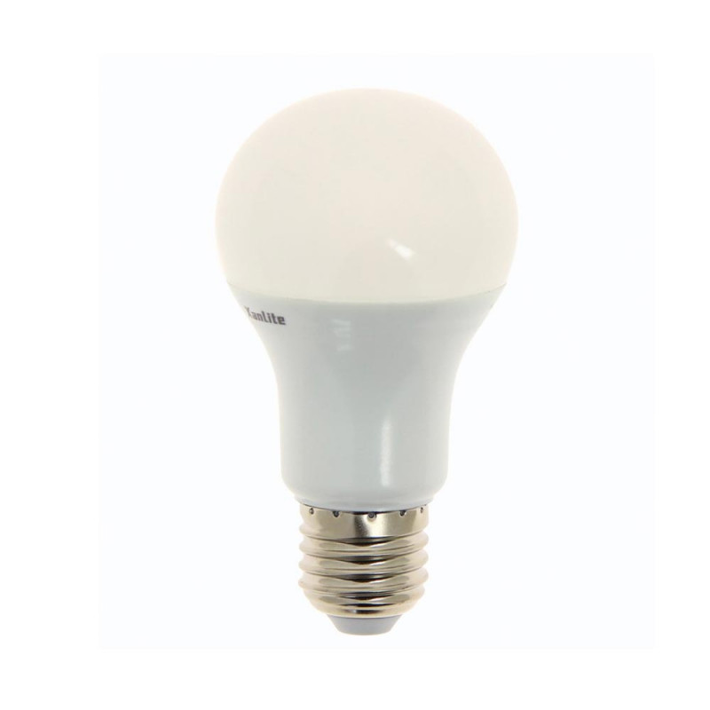 Ampoule LED A60, culot E27, 6W cons. (40W eq.), lumière blanc chaud, 200 lumen en mode autonome