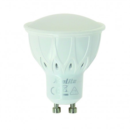 Ampoule LED spot, culot GU10, 5W cons. (50W eq.), intensité lumineuse automatique