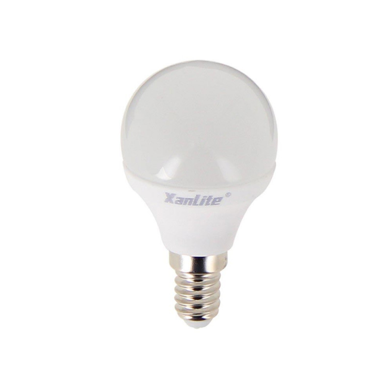 Ampoule LED P45, culot E14, 5W cons. (40W eq.), lumière blanc chaud
