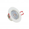 Spot Encastrable LED Intégré - Dimmable par switch - Orientable - cons. 6W (eq. 50W) - 400 lumens - Blanc chaud