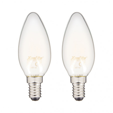 Ampoule LED Filament culot E14 806lm blanc neutre