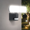 Projecteur Solaire IP44 Blanc neutre Détecteur de mouvement 8h d'autonomie