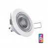 Ampoule LED connectée KOZii, éclairage blancs + couleurs, GU10 Spot encastrable orientable 5W Variation de couleur et luminosité