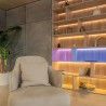 Ruban lumineux LED à piles (incluses) - 1 mètre - RVB