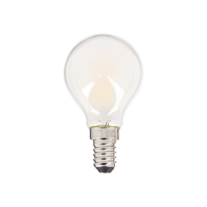 Ampoule LED dimmable P45 opaque Filament, E14 470 LM 2700 K