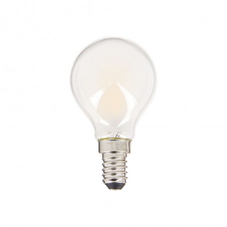 Ampoule LED dimmable P45 opaque Filament, E14 470 LM 2700 K