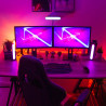 Barre lumineuse LED RVB, synchronisation musicale, filaire USB