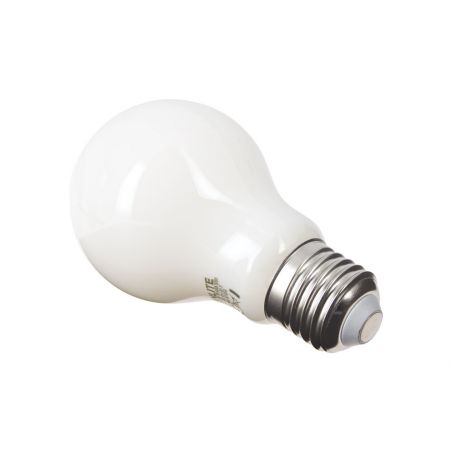 Lot de 2 ampoules Filament LED A60 Opaque, culot E27, 806 Lumens, equivalence 60 W, 2700 Kelvins, Blanc chaud
