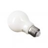 Lot de 2 ampoules Filament LED A60 Opaque, culot E27, 806 Lumens, equivalence 60 W, 2700 Kelvins, Blanc chaud