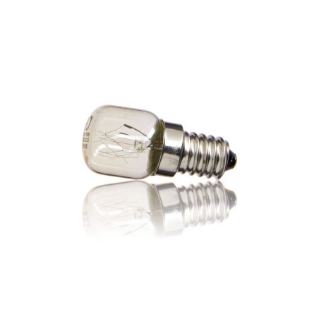 Lot de 2 ampoules halogènes Four, culot E14, 80 Lumens, équivalence15W,2200 Kelvins, Dimmable