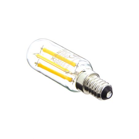 Ampoule à filament LED T26, culot E14, conso. 6,5W, Blanc chaud, Spéciale hotte et frigo