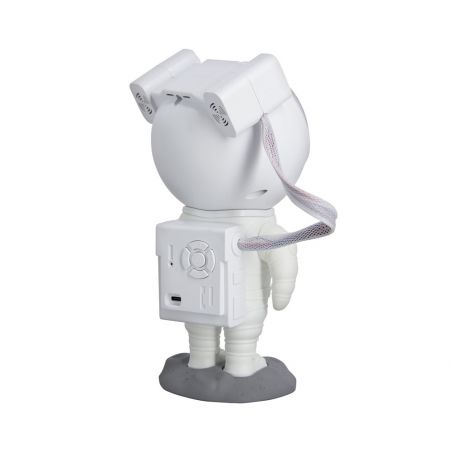 Veilleuse projecteur LED AstroLite blanche, filaire USB, câble 100cm