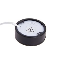 Spot de meuble noir LED IP44, 2 modes de fixation, CCT