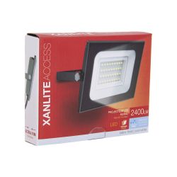 Projecteur LED Mural orientable, 2400 Lumens, IP65 résistant à la pluie, Noir
