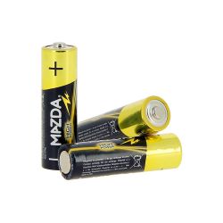 Lot de x4 piles Mazda, LR06, AA, alcaline 1.5V