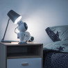 Veilleuse projecteur LED AstroLite blanche, filaire USB, câble 100cm