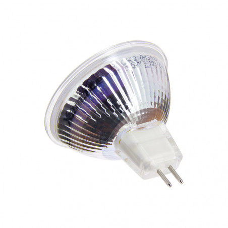 Lot de 2 ampoules SMD LED Spot MR16, culot GU5.3, 345 Lumens, conso. 5W (eq. 35W), 4000K, Blanc neutre