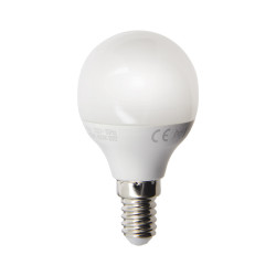 Lot de 2 ampoules LED P45 - culot E14 - classique