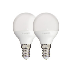 Lot de 2 ampoules LED P45 -...
