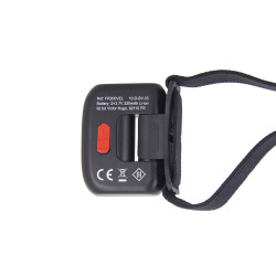 Lampe frontale LED 2 en 1 pour vélo rechargeable USB, 170 Lumens