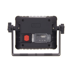 Projecteur LED Rechargeable 9W, IP54, 900 Lumens, 6000 Kelvins, 2200 mAh, câble USB 1,5m