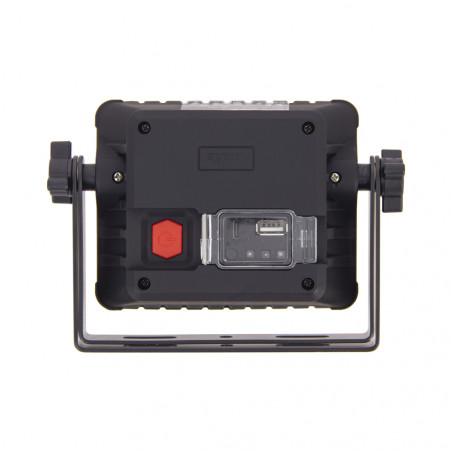 Projecteur LED Rechargeable 9W, IP54, 900 Lumens, 6000 Kelvins, 2200 mAh, câble USB 1,5m
