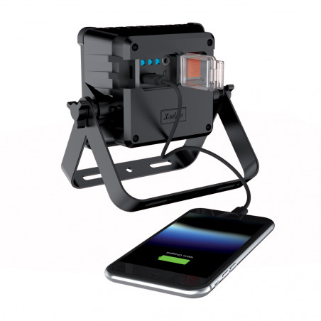 Projecteur LED Rechargeable 9W, IP54, 900 Lumens, 6000 Kelvins, 2200 mAh, câble USB 1,5m