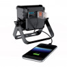 Projecteur LED Rechargeable 9W, IP54, 900 Lumens, 6000 Kelvins, 2200 mAh, câble USB 1,5m