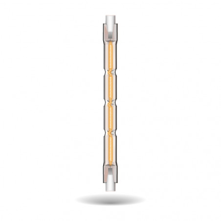 Lot de 2 ampoules halogènes culot R7S, 3090 Lumens, équivalence 160W, 2900 Kelvins, dimmable