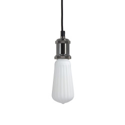 Ampoule Filament LED déco verre opaque G95, culot E27, 1055 Lumens, conso. 10W (equivalence 75W), Blanc chaud
