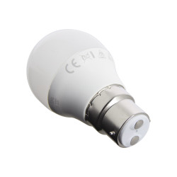 Ampoule LED P45, culot B22, 5,3W cons. (40W eq.), lumière blanc neutre