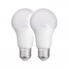 Lot de 2 ampoules LED A60 - cuLot E27 - classique
