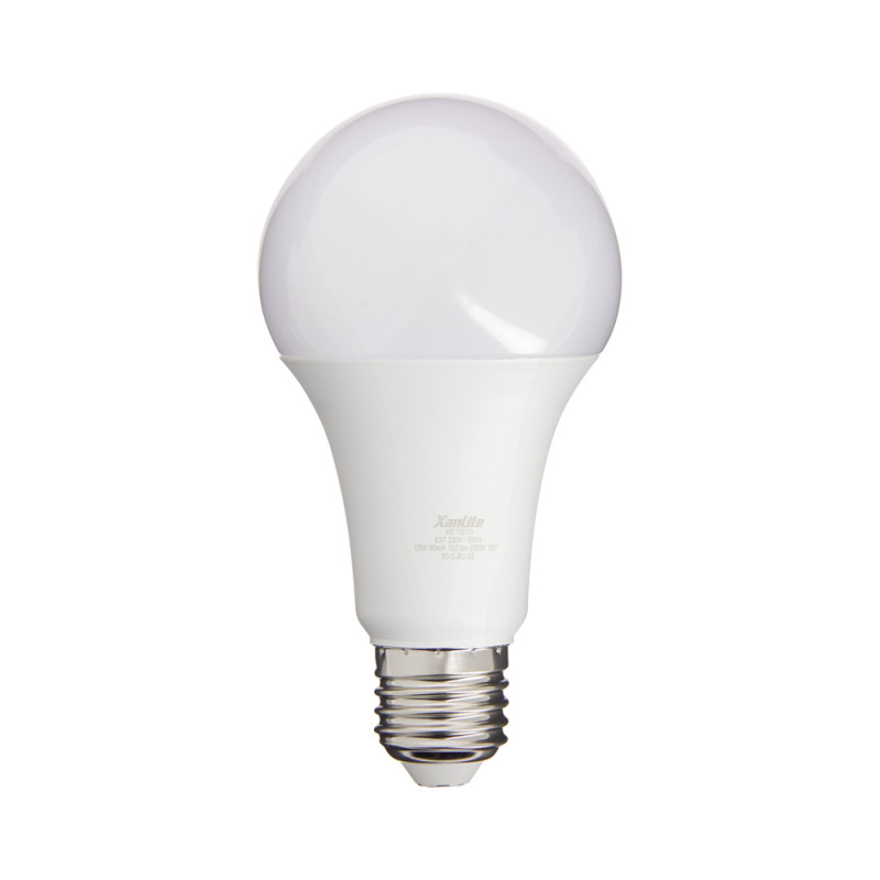 Ampoule LED A60, culot E27, 14,2W cons. (100W eq.), lumière blanc chaud