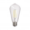 Ampoule à filament LED Edison, culot E27, 8W cons. (75W eq.), 1055 lumens, lumière blanc neutre