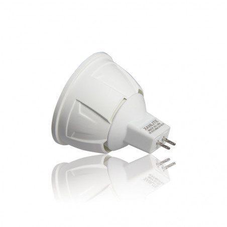 Ampoule LED spot, culot GU5.3, 7W cons. (50W éq.), angle focalisé, lumière blanche neutre