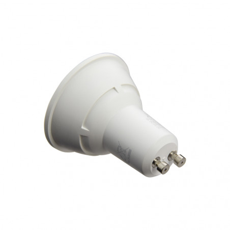 Lot de 10 Ampoules LED Spots, culot GU10, 5,5W cons. (50W eq.), lumière Blanc Chaud
