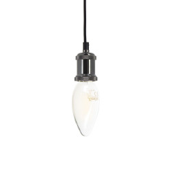 Ampoule LED filament flamme culot E14 806lm blanc chaud