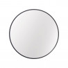 Plafonnier LED intégrée rond noir IP44, 2200 Lumens, CCT, Blanc chaud, Blanc neutre