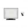 Projecteur mural noir LED IP65, 1600 Lumens , conso. 20 W, Blanc froid