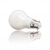 Lot de 2 ampoules Filament LED A60 Opaque, culot B22, 806 Lumens, équivalence 60 W, 4000 Kelvins, Blanc Neutre